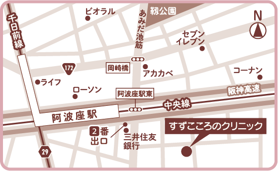 すずこころのmap