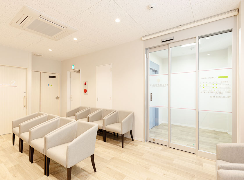 幅広い世代の方が通えるバリアフリー設計